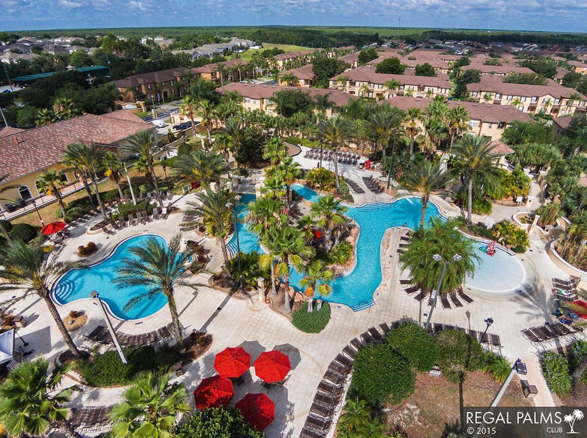 Townhouse In Regal Palms Resort, Amenities, Pool & Lazy River, Near Disney, Orlando Davenport Exterior foto